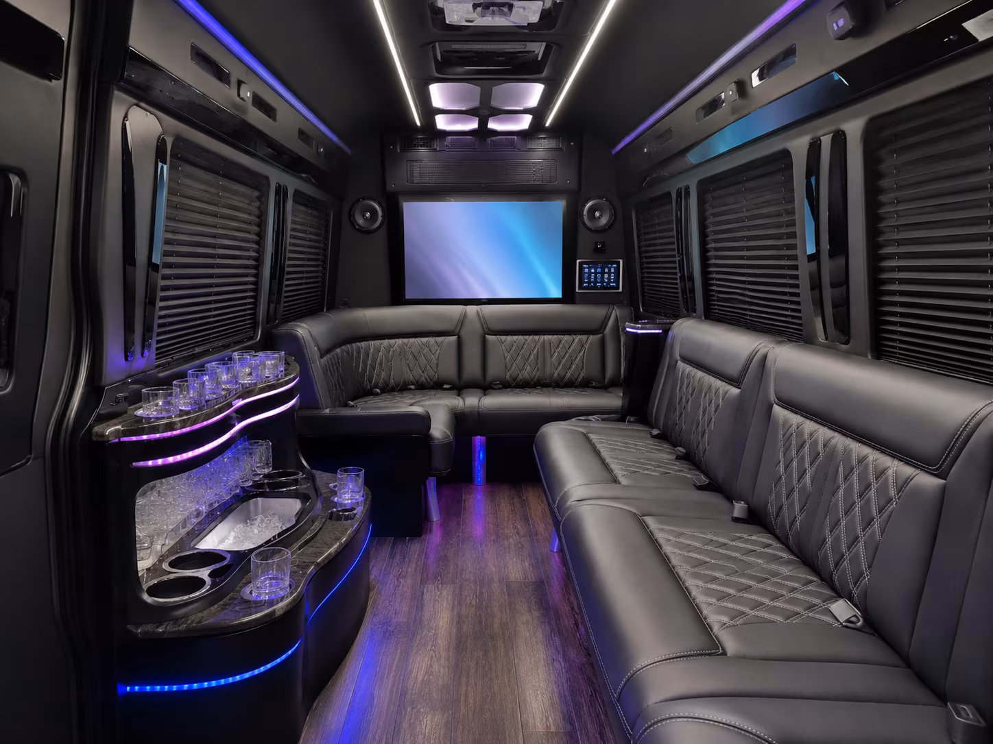 bus rental options for tracy trips
