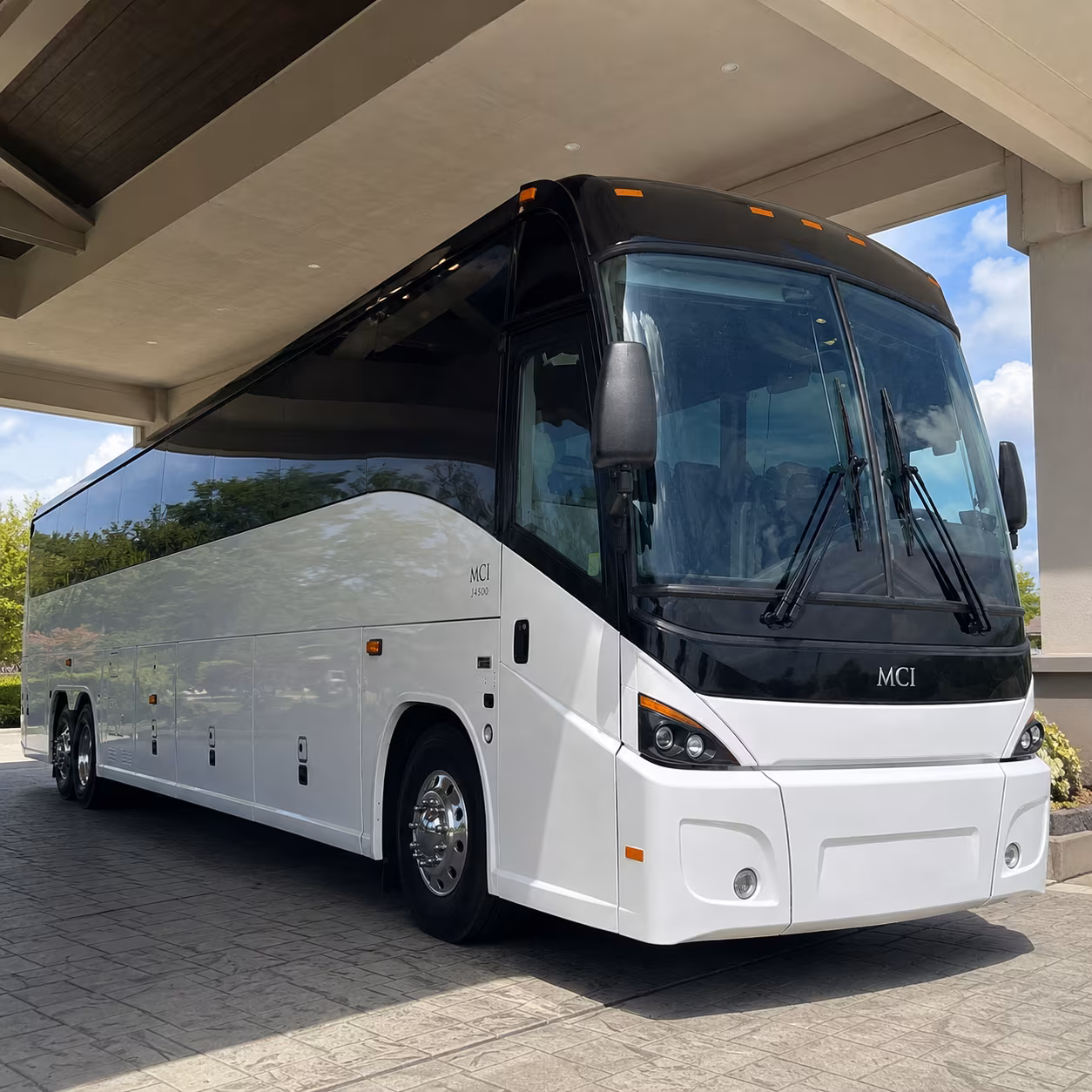 charter bus shuttle services for tracy business parks and office campuses