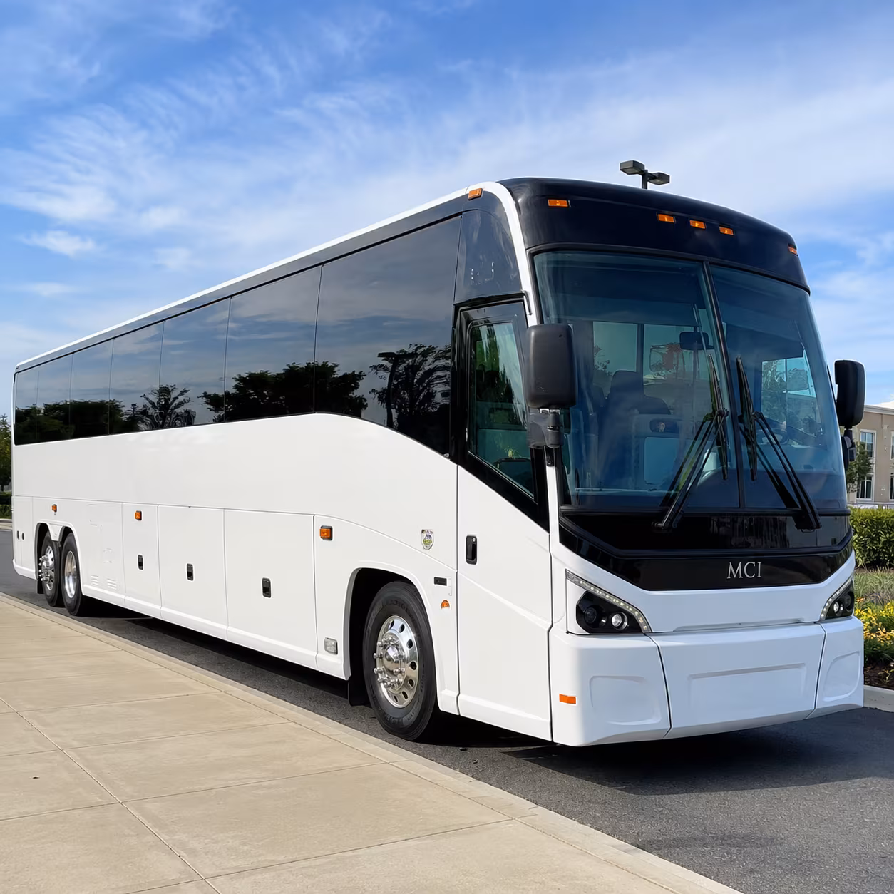 charter buses for corporate events at the stockton convention center