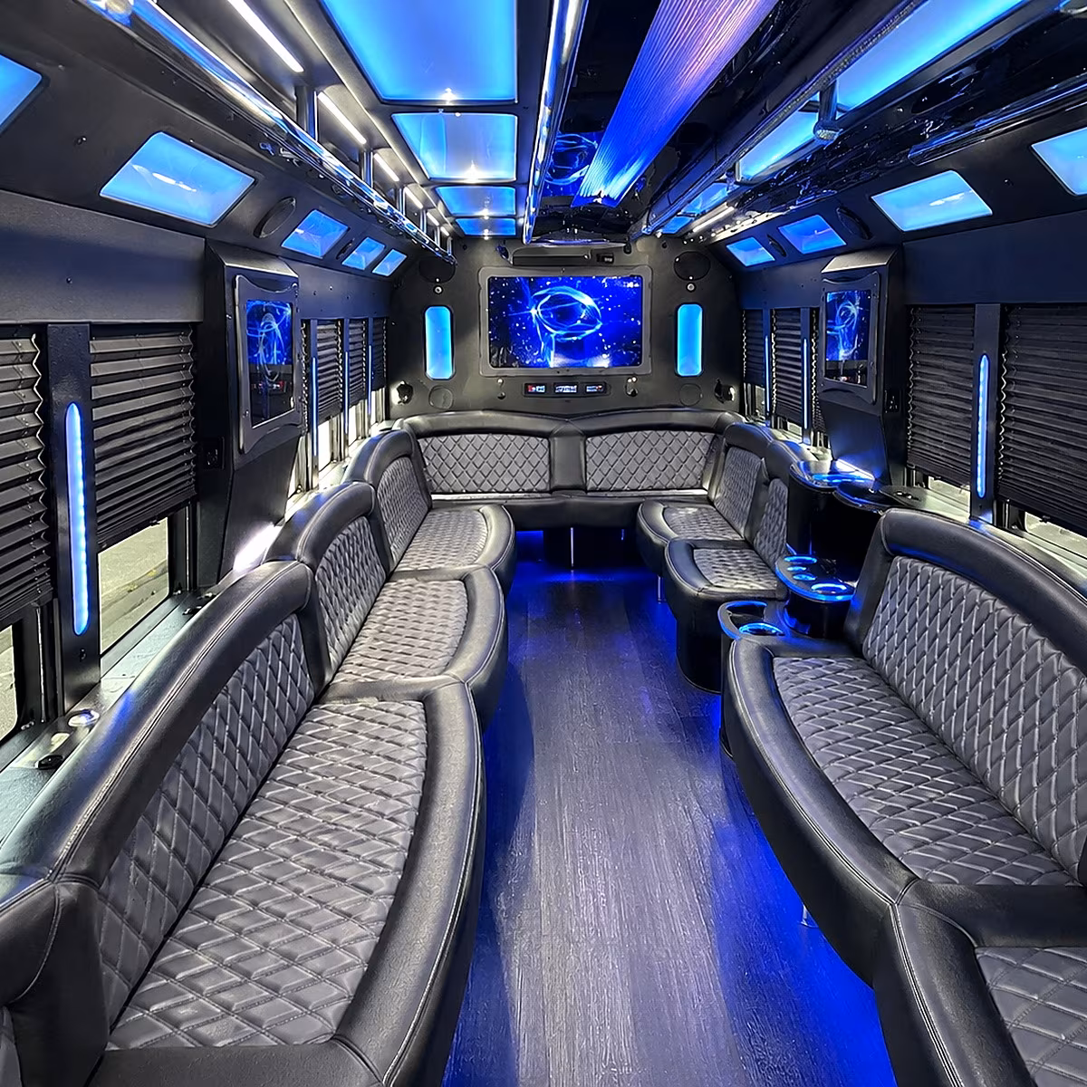 party bus interior
