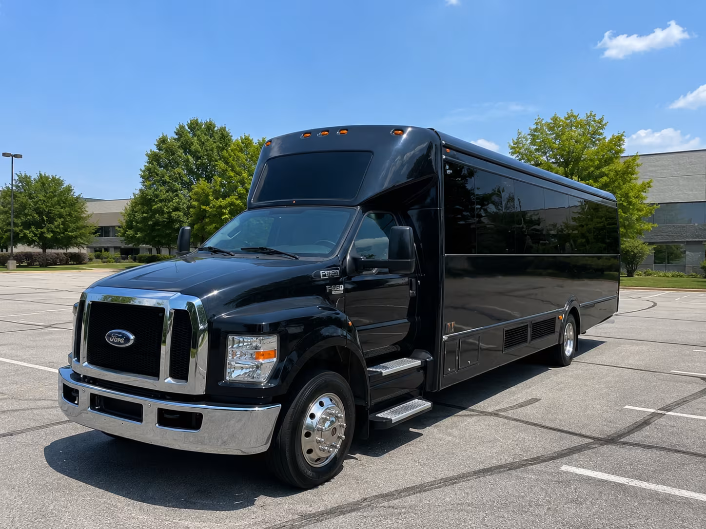party buses for tracy high school and west high prom nights