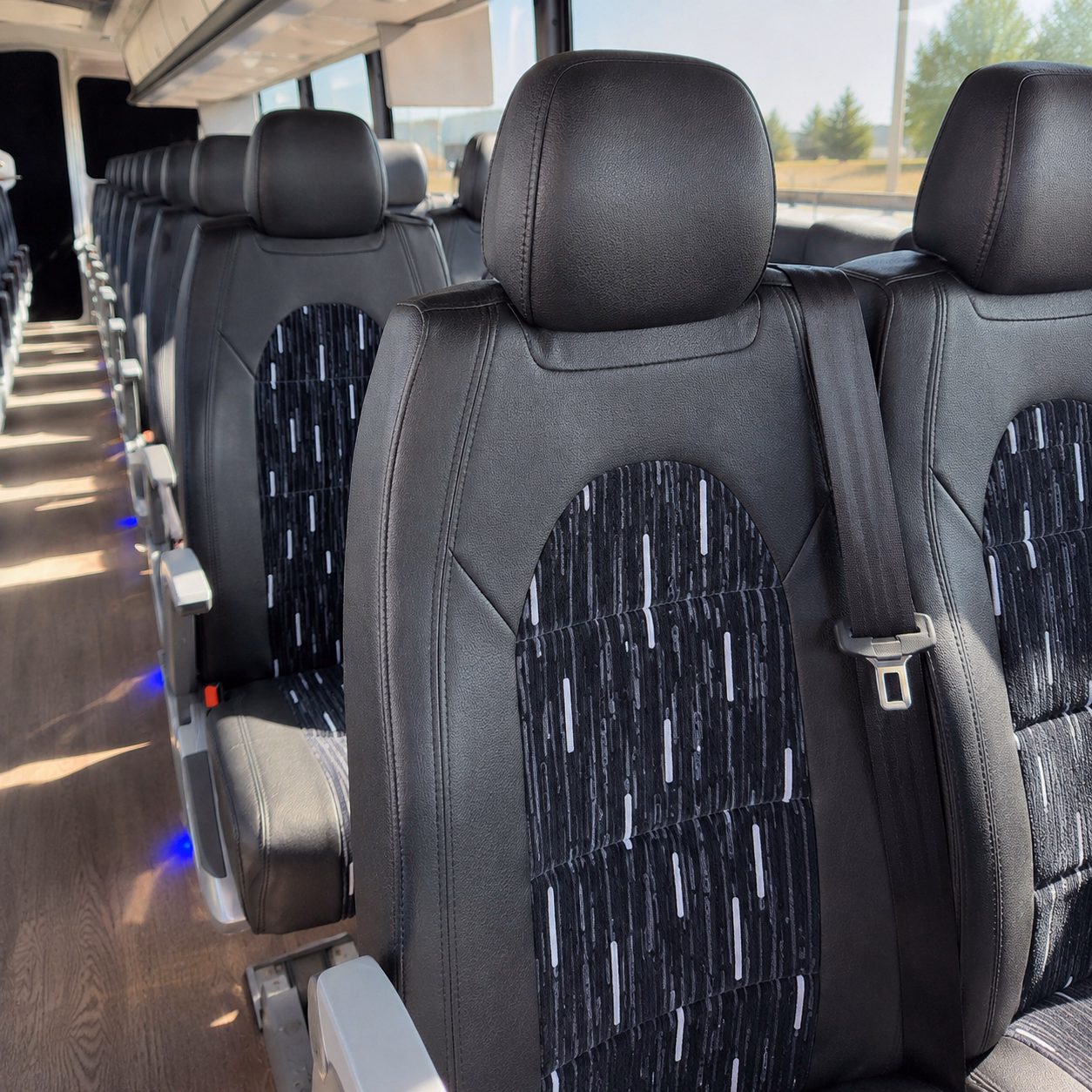 tracy prom transportation onboard seating